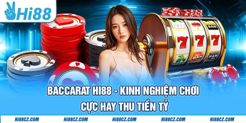 Baccarat Hi88 - Kinh Nghiệm Chơi Cực Hay Thu Tiền Tỷ