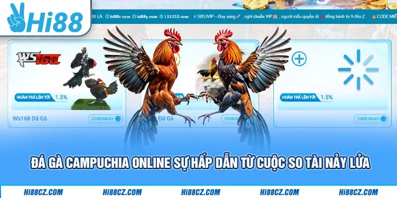 Đá Gà Campuchia Online – Sự Hấp Dẫn Từ Cuộc So Tài Nảy Lửa